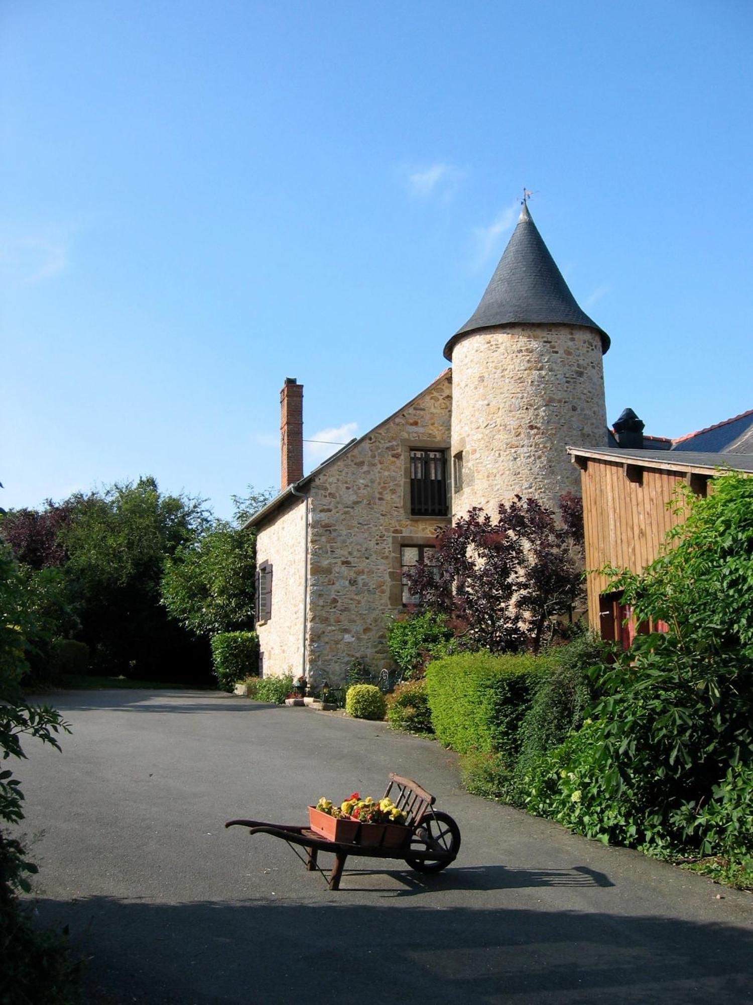 Chambres D'Hotes De La Ferme Auberge De Mesauboin Bille ภายนอก รูปภาพ